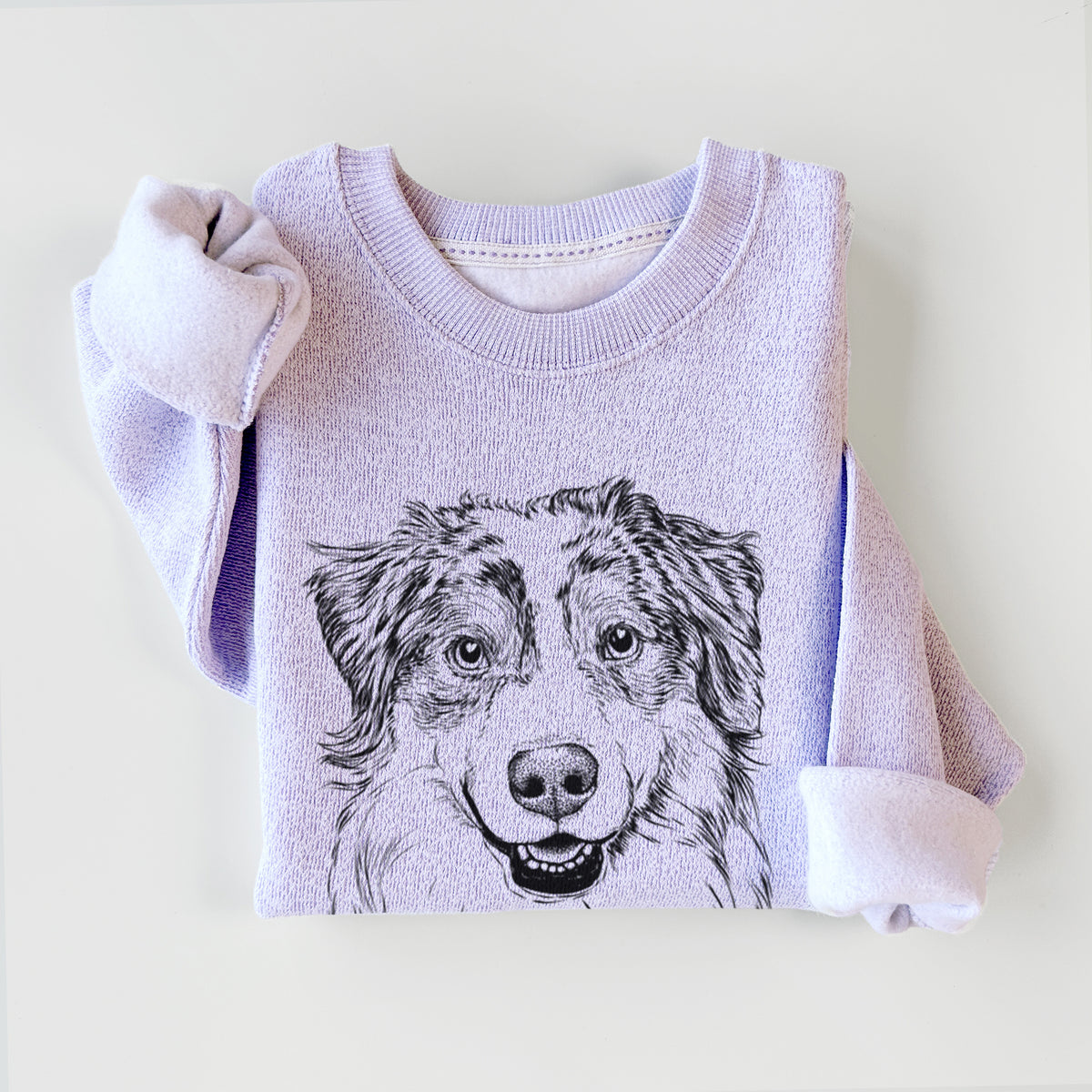 Aonghus the Australian Shepherd - Knit Sweatshirt