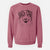 Bare Aonghus the Australian Shepherd - Unisex Pigment Dyed Crew Sweatshirt