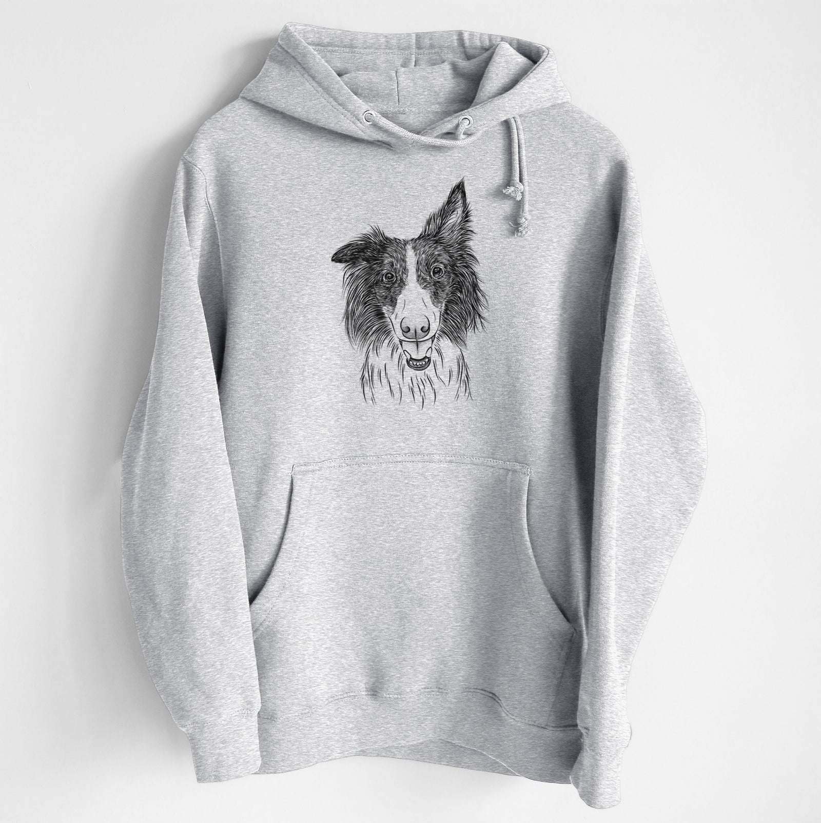 Archie the Silken Windhound- Heavyweight Fleece Hoodie