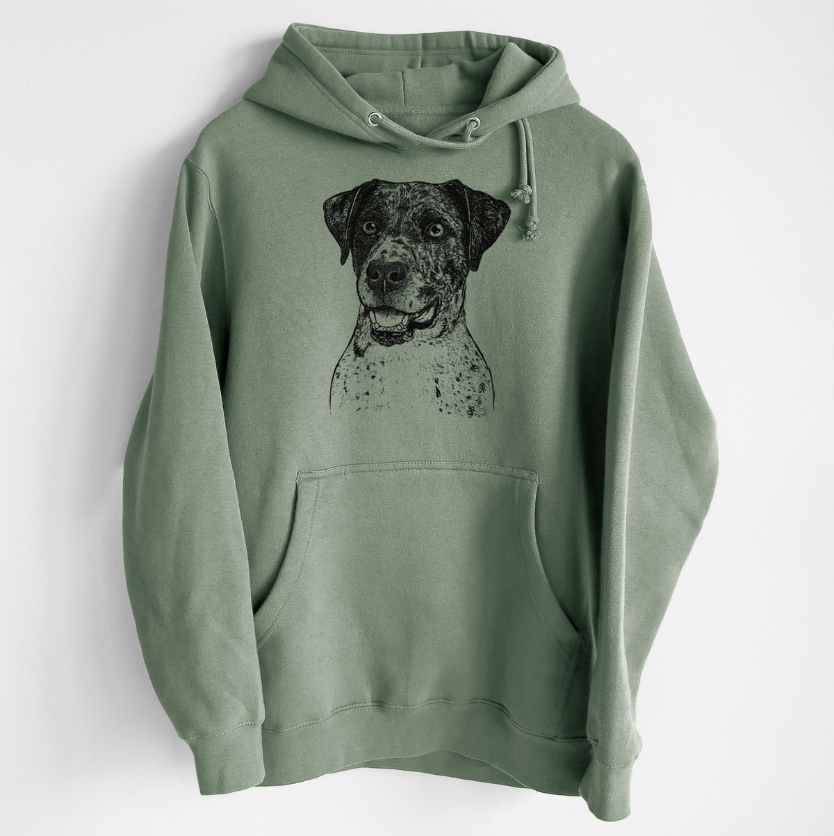 Argos the Catahoula- Heavyweight Fleece Hoodie