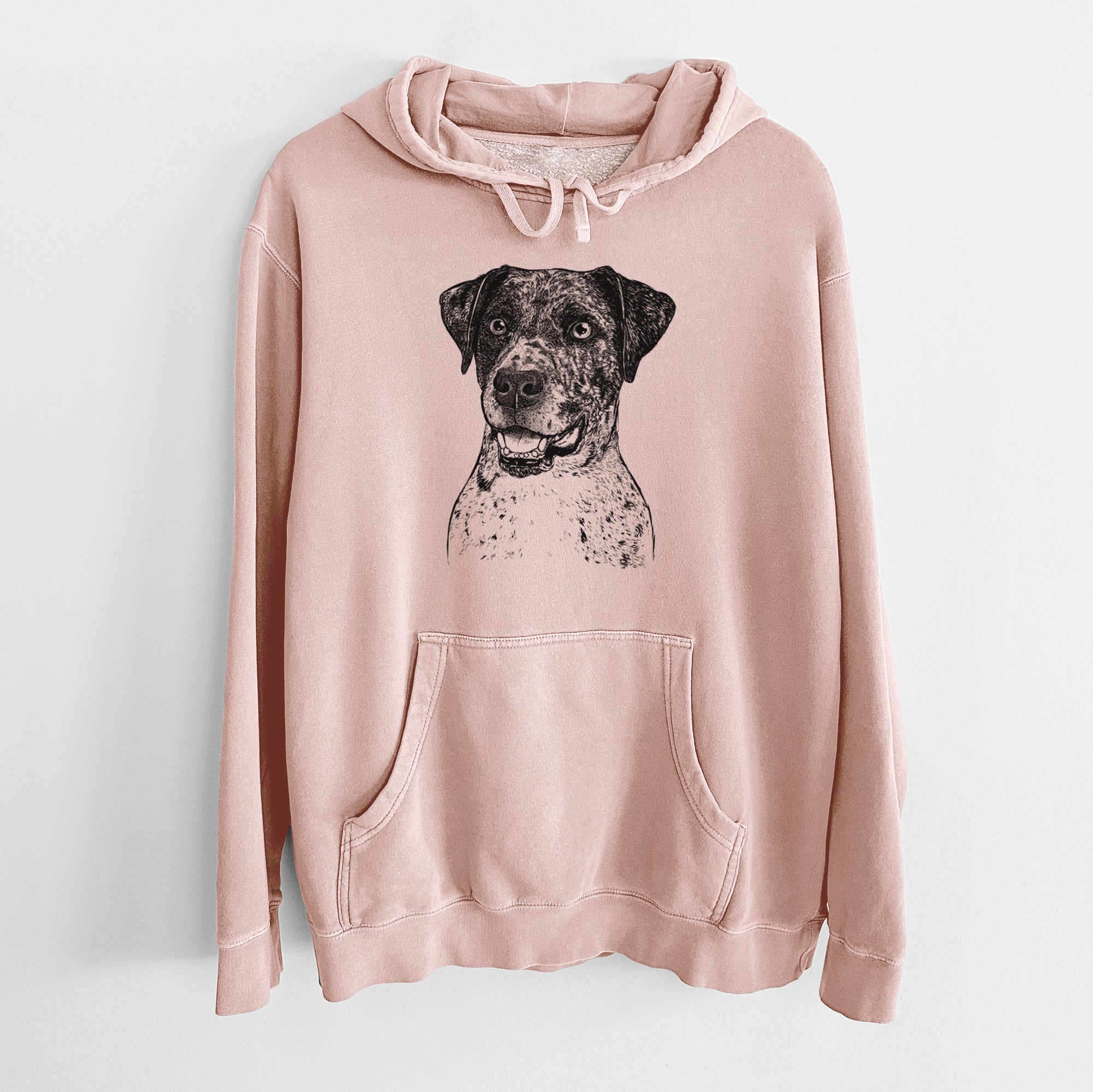 Bare Argos the Catahoula - Unisex Pigment Dyed Hoodie