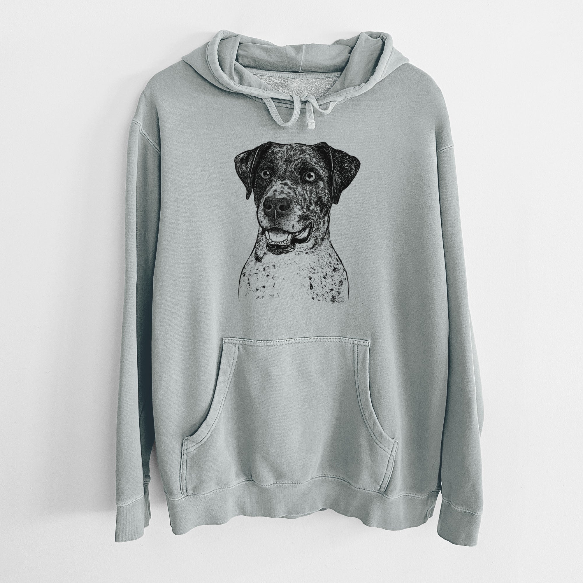 Bare Argos the Catahoula - Unisex Pigment Dyed Hoodie