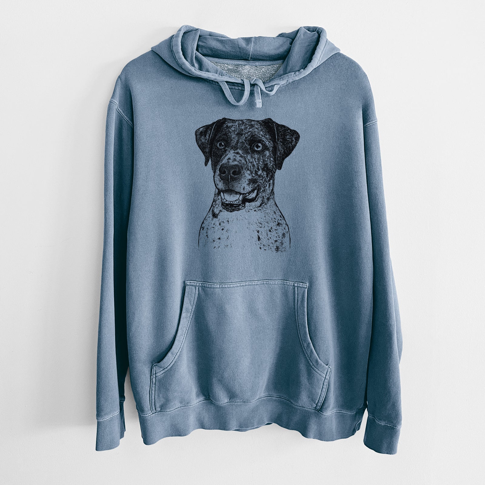 Bare Argos the Catahoula - Unisex Pigment Dyed Hoodie