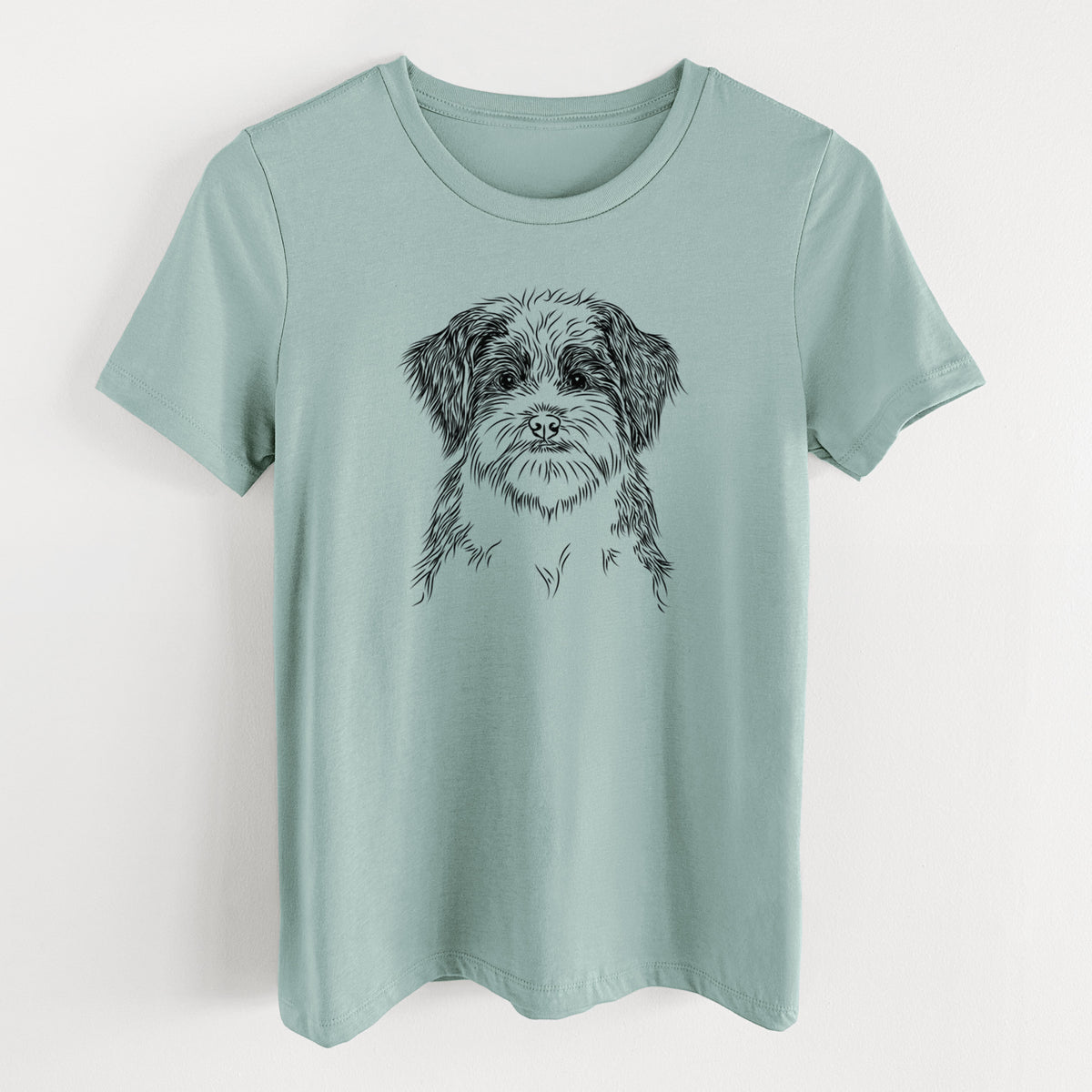 Bare Asa the Havanese - Women's Lightweight Relaxed Fit 100% Cotton Crewneck
