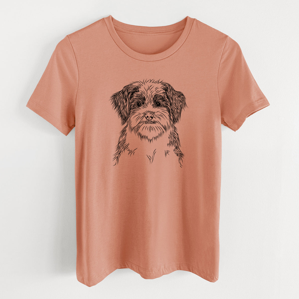 Bare Asa the Havanese - Women's Lightweight Relaxed Fit 100% Cotton Crewneck