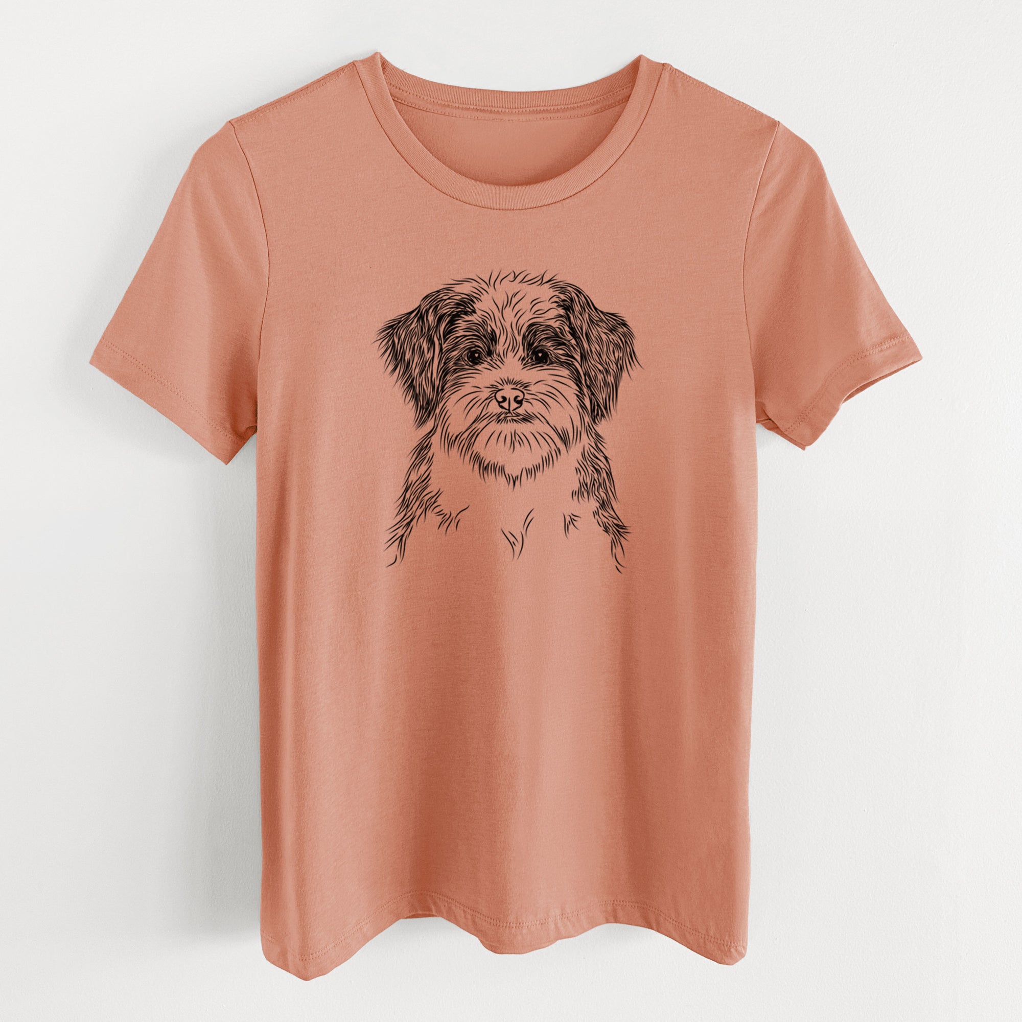 Bare Asa the Havanese - Women's Lightweight Relaxed Fit 100% Cotton Crewneck