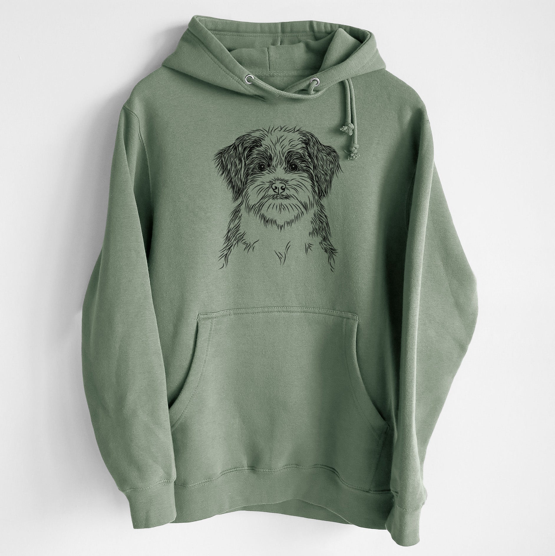 Asa the Havanese- Heavyweight Fleece Hoodie