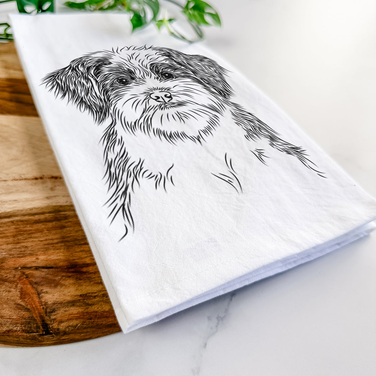 Asa the Havanese Tea Towel