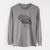 Bare Ash the Bearded Dragon - Men's Heavyweight 100% Cotton Long Sleeve