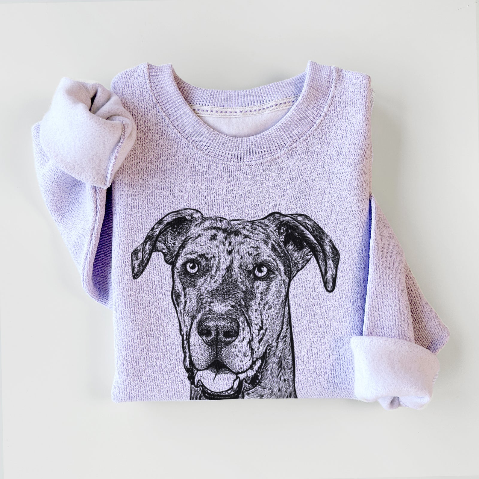 Athena the Merle Great Dane - Knit Sweatshirt