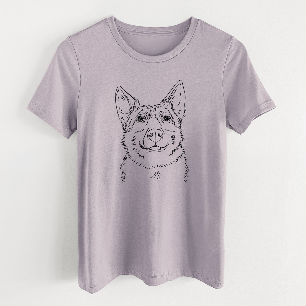 Bare Austin the Heeler - Women's Lightweight Relaxed Fit 100% Cotton Crewneck
