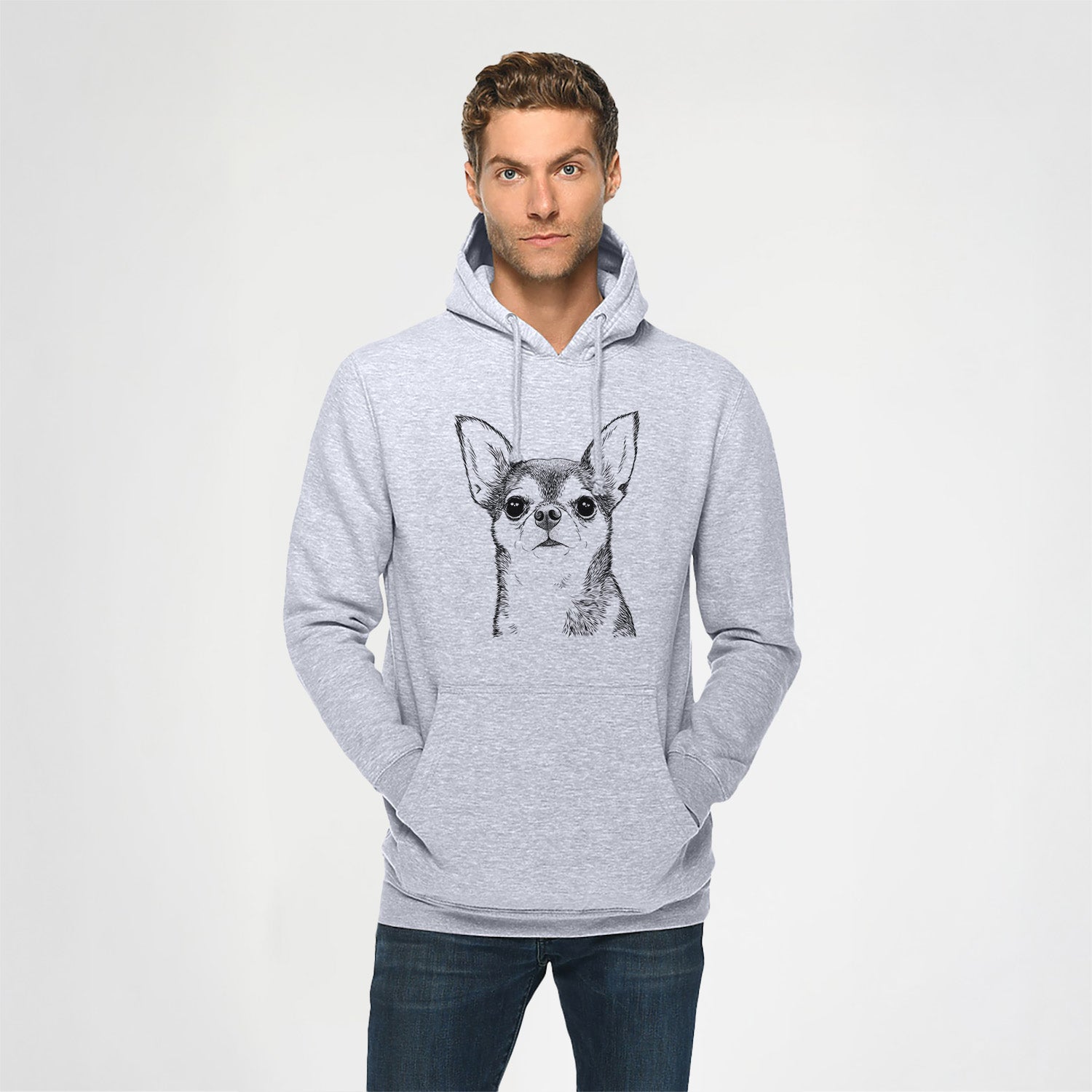 Baby the Chihuahua- Heavyweight Fleece Hoodie
