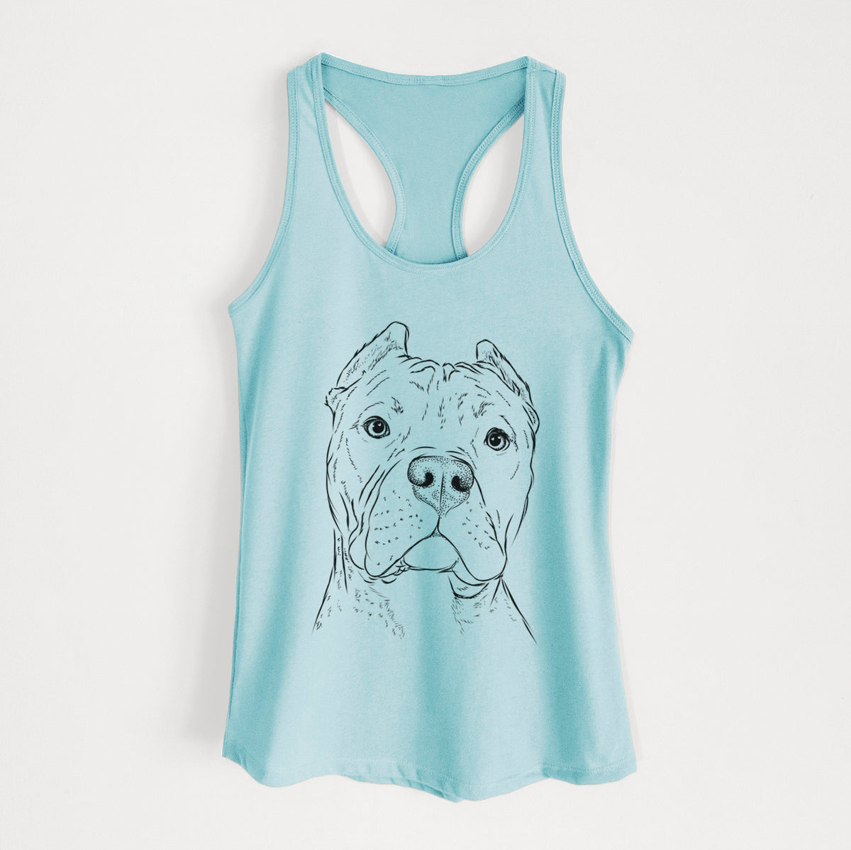 Bam Bam the Pitbull - Women's Racerback Tanktop