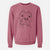 Bare Bam Bam the Pitbull - Unisex Pigment Dyed Crew Sweatshirt