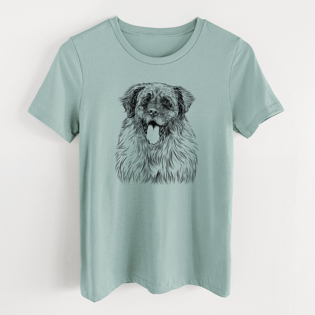 Bare Bamboo the Leonberger - Women's Lightweight Relaxed Fit 100% Cotton Crewneck