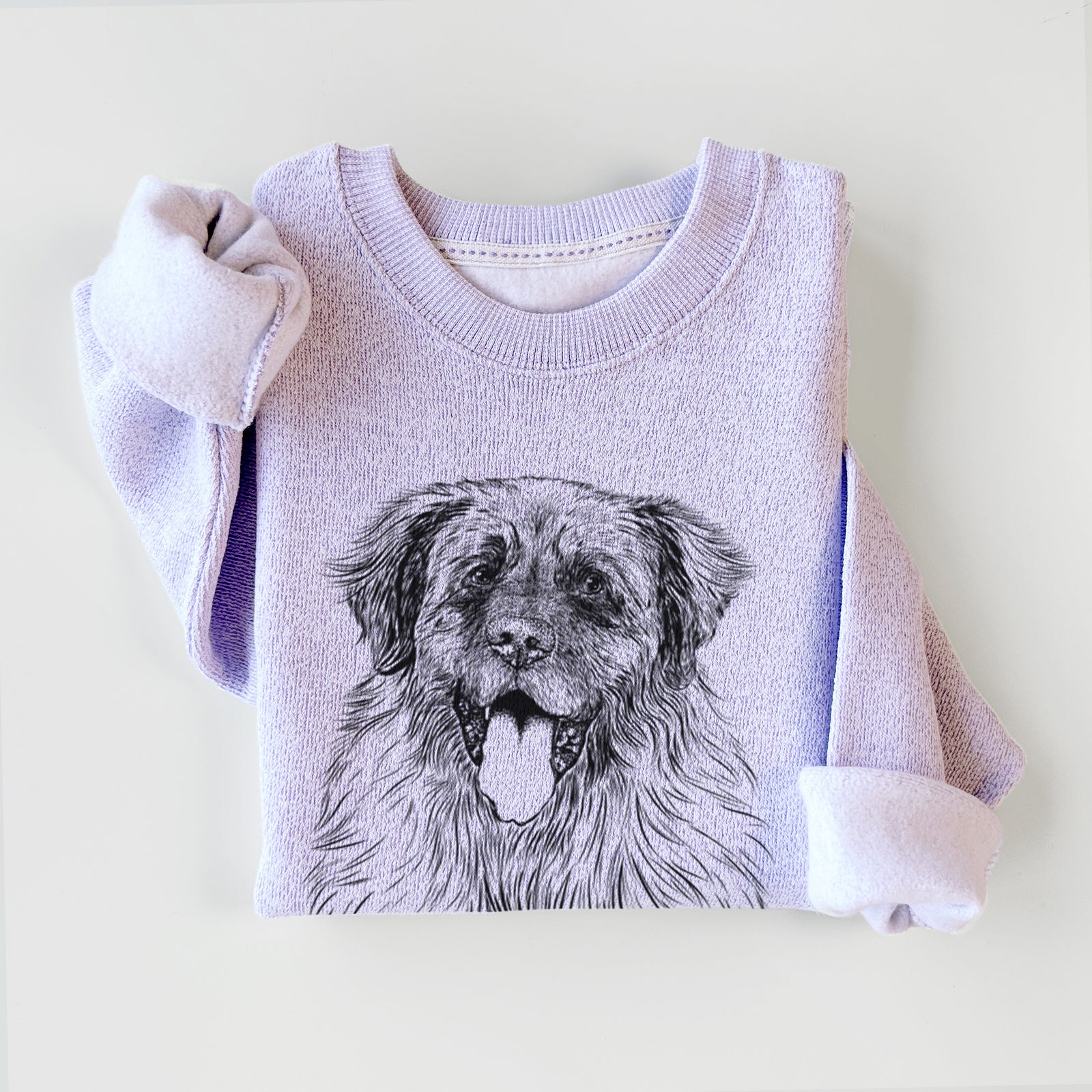 Bamboo the Leonberger - Knit Sweatshirt