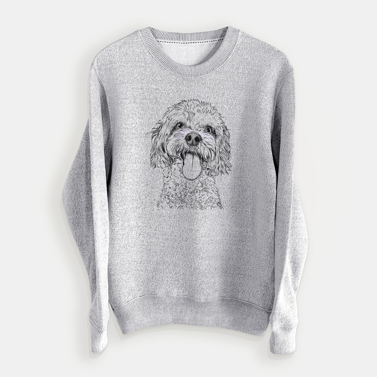 Barney the Cavachon - Knit Sweatshirt