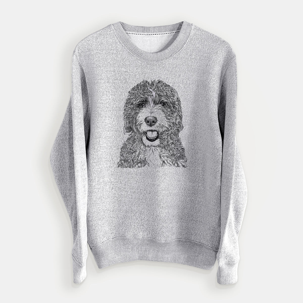 Bash the Bernedoodle - Knit Sweatshirt