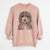 Bare Bash the Bernedoodle - Unisex Pigment Dyed Crew Sweatshirt