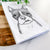 Bean the Boston Terrier Tea Towel