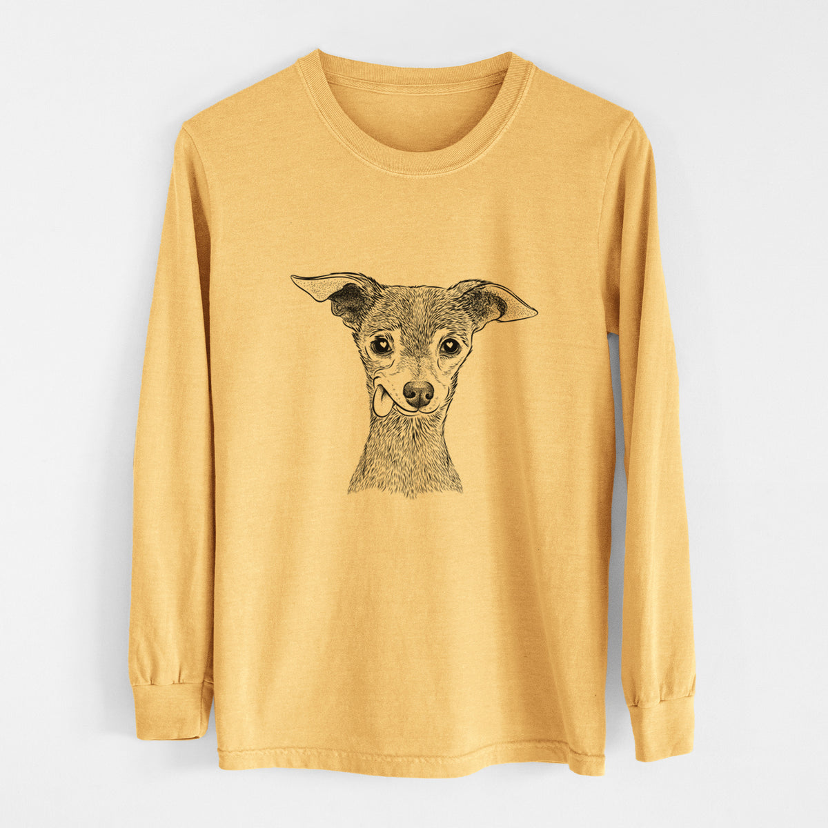 Bare Bebe the Chihuahua - Heavyweight 100% Cotton Long Sleeve
