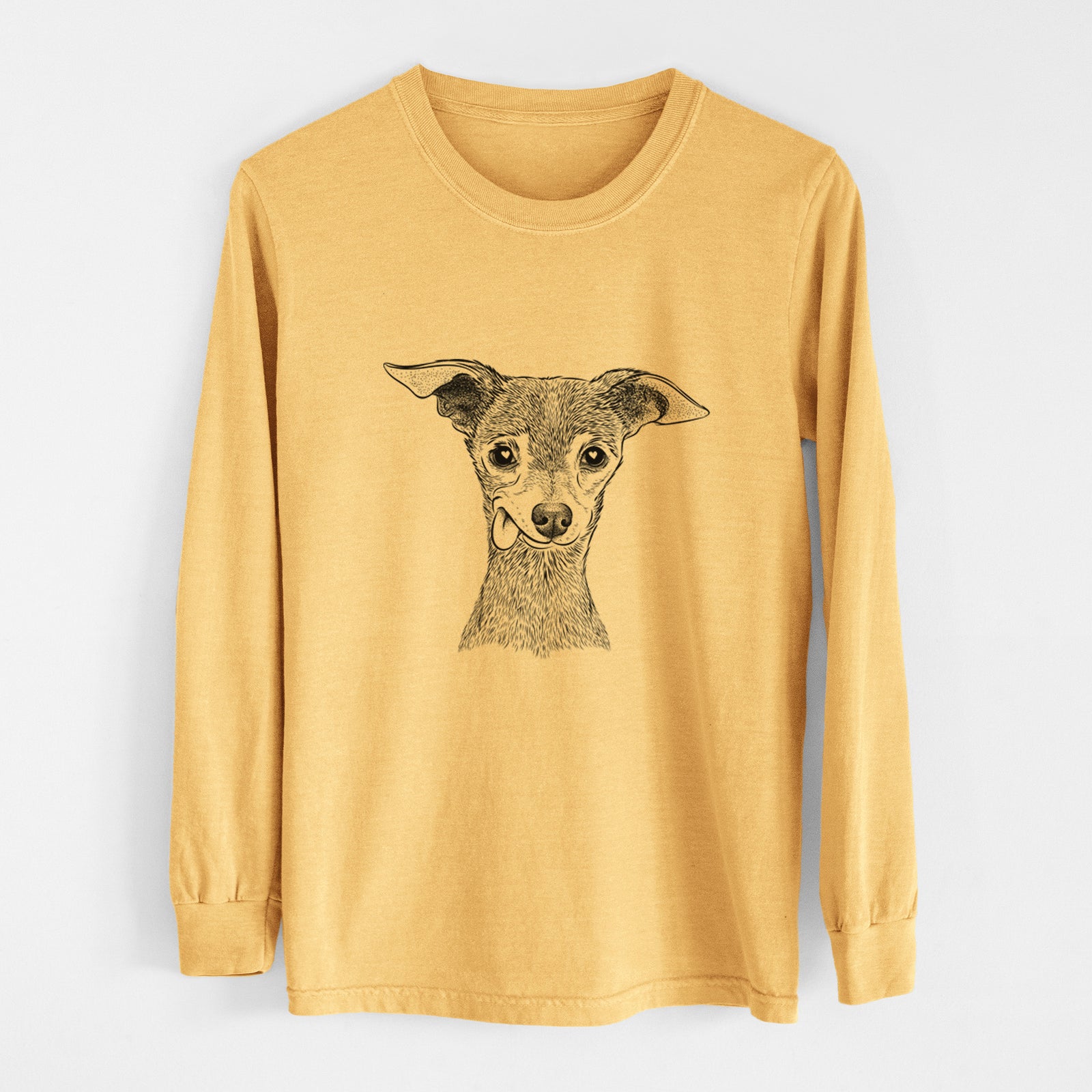 Bare Bebe the Chihuahua - Heavyweight 100% Cotton Long Sleeve