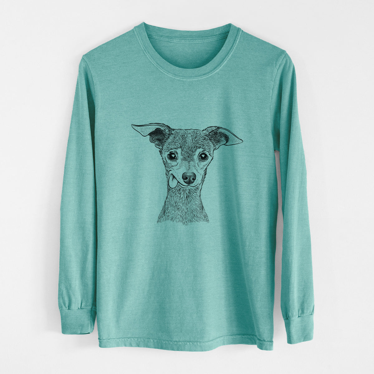 Bare Bebe the Chihuahua - Heavyweight 100% Cotton Long Sleeve