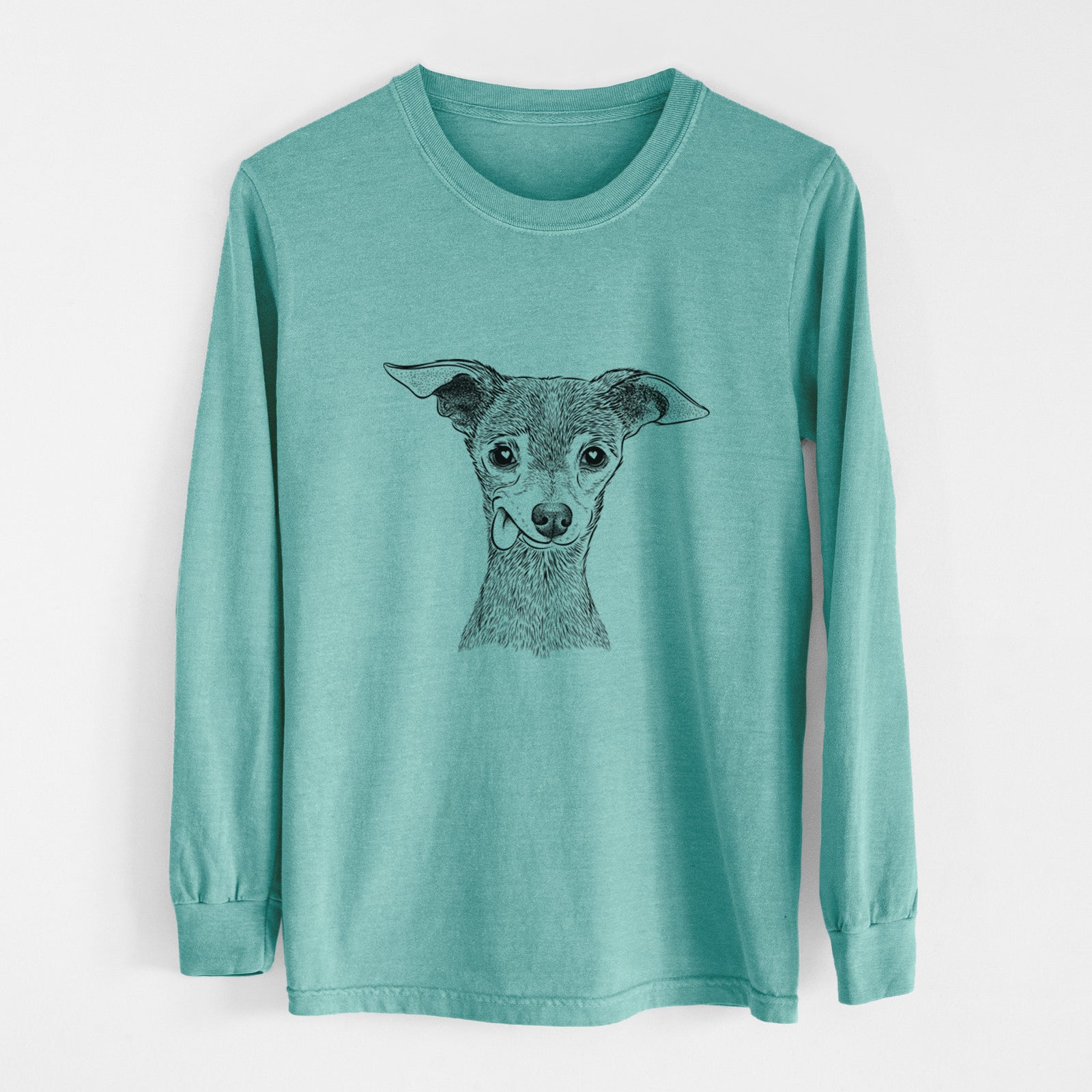 Bare Bebe the Chihuahua - Heavyweight 100% Cotton Long Sleeve
