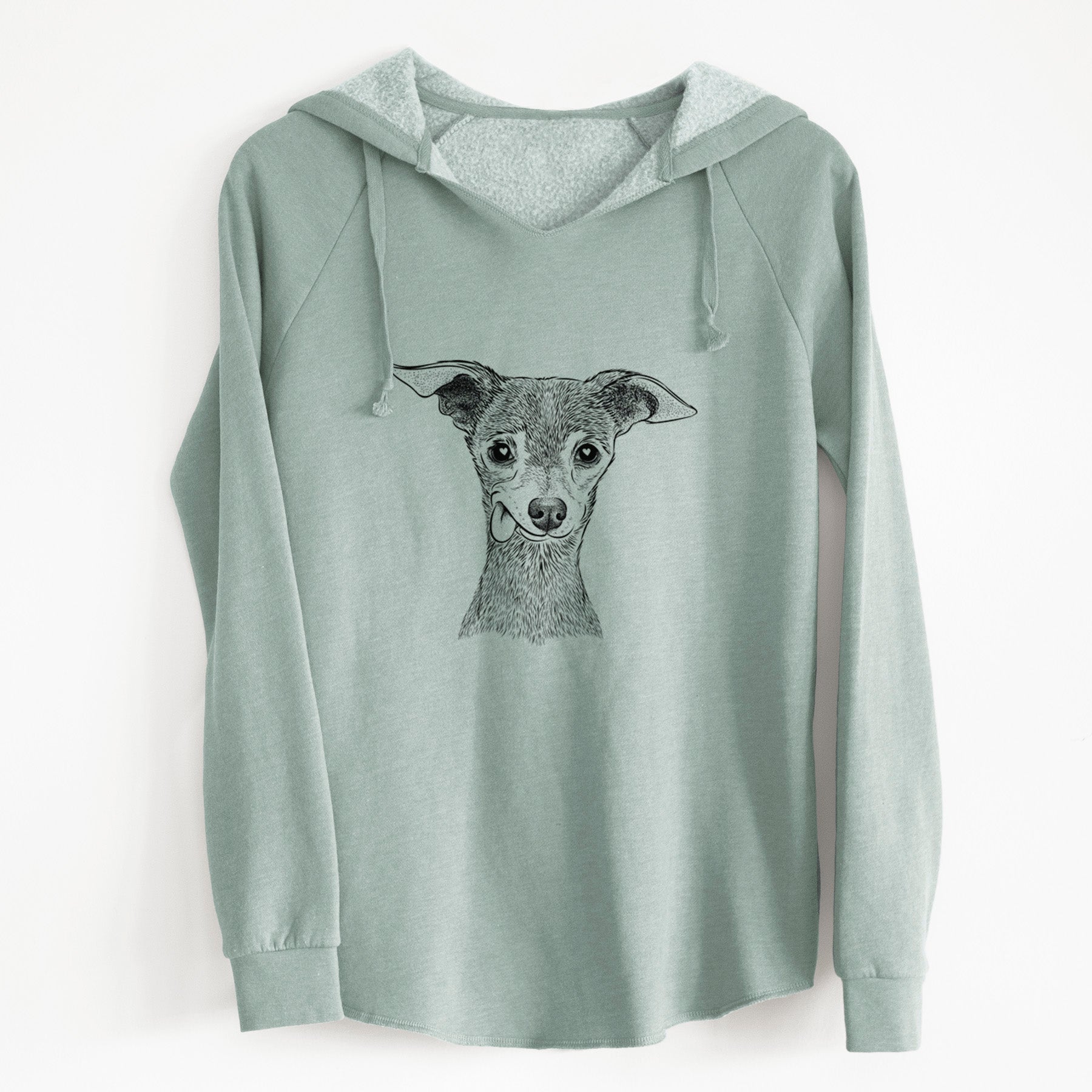 Bare Bebe the Chihuahua - Cali Wave Hooded Sweatshirt