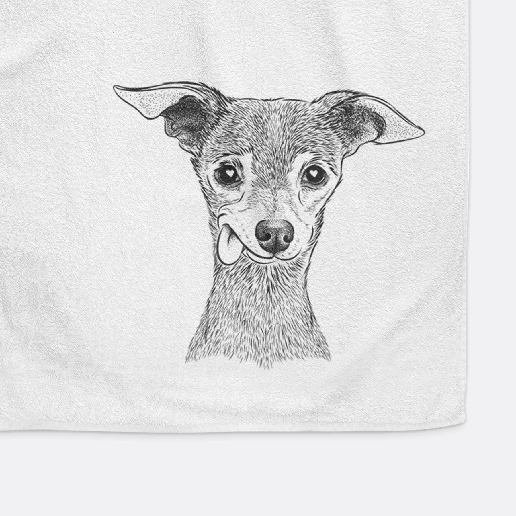 Bebe the Chihuahua Decorative Hand Towel