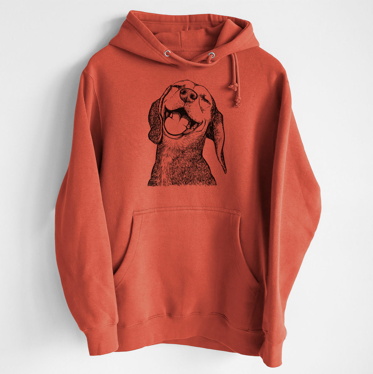 Belle the Hound Mix- Heavyweight Fleece Hoodie