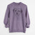 Bare Benjamin the Border Terrier - Unisex Pigment Dyed Crew Sweatshirt