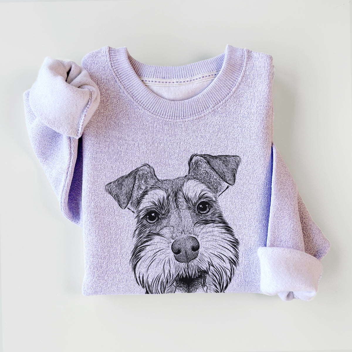 Bernadette the Mini Schnauzer - Knit Sweatshirt