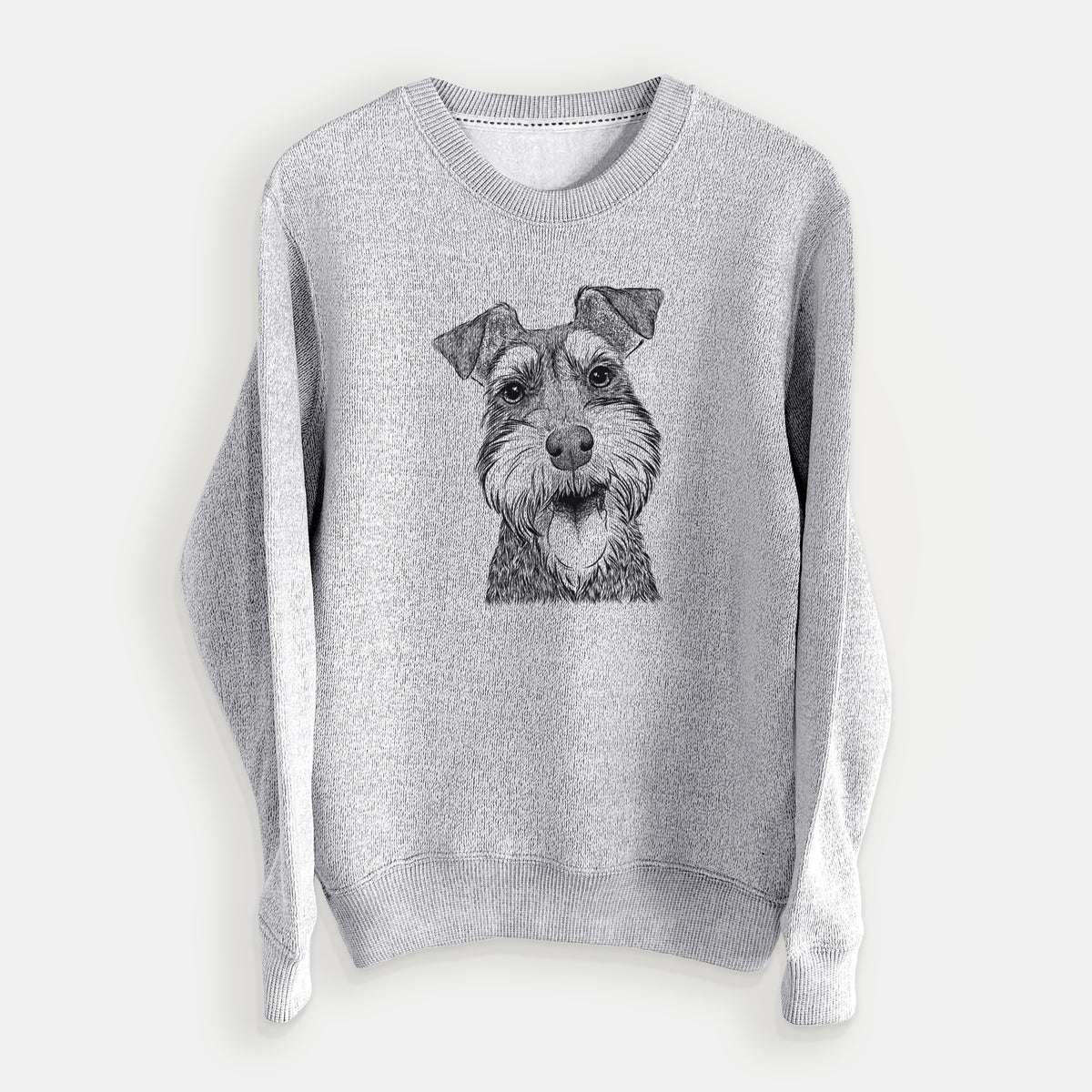 Bernadette the Mini Schnauzer - Knit Sweatshirt