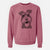 Bare Bernadette the Mini Schnauzer - Unisex Pigment Dyed Crew Sweatshirt