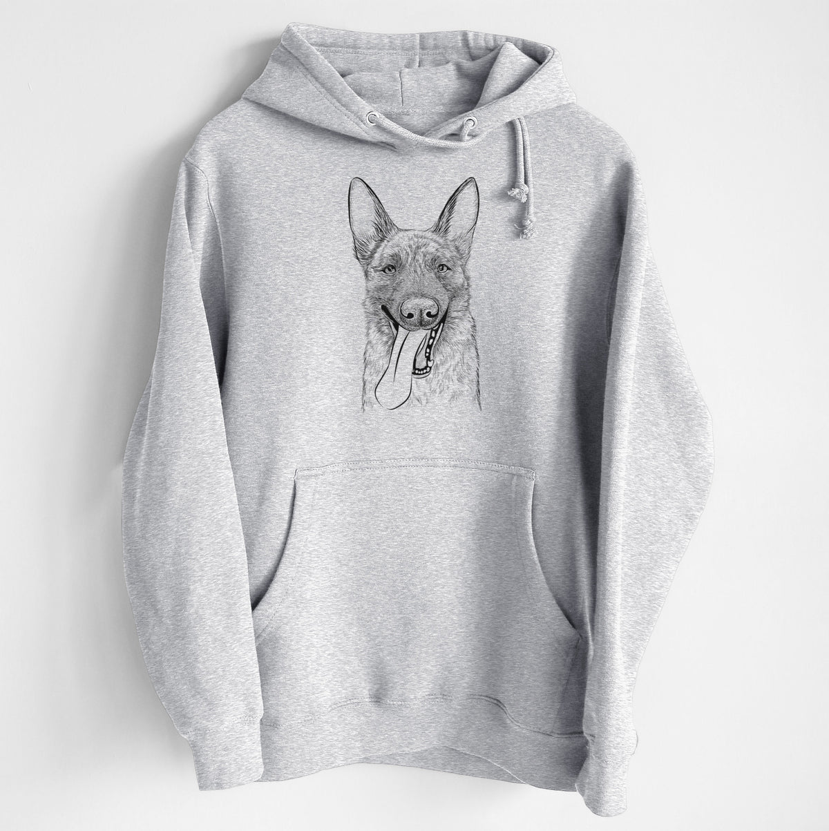 Bessa the Dutch Shepherd- Heavyweight Fleece Hoodie