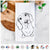 Bill the Dachshund Tea Towel