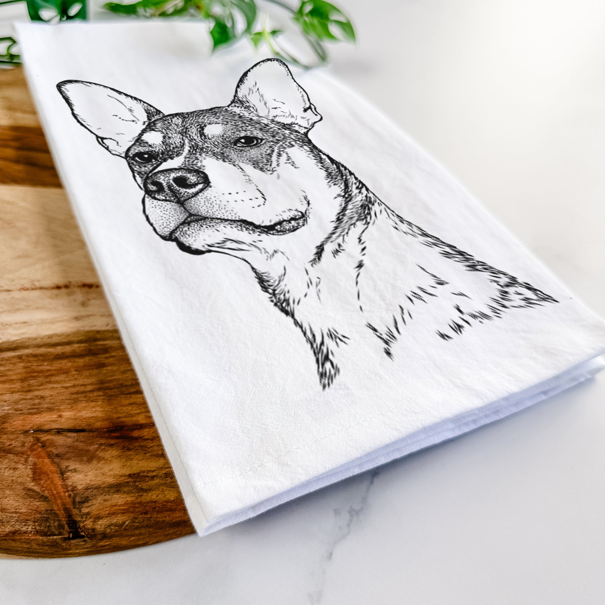 Bill the Heeler Mix Tea Towel