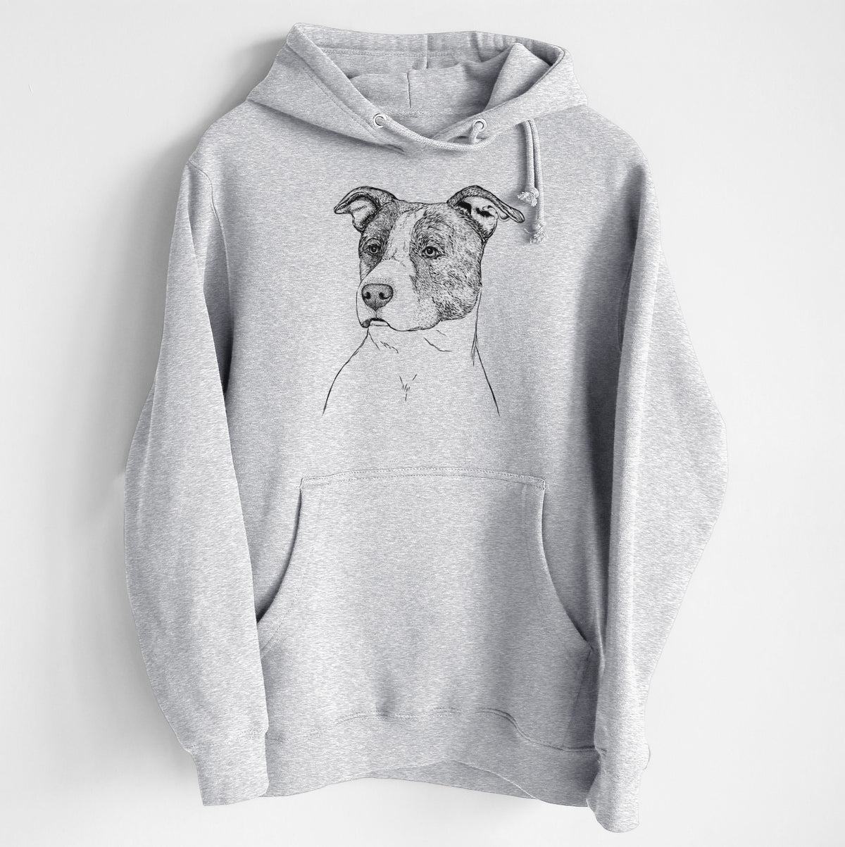 Blu the Pitbull- Heavyweight Fleece Hoodie