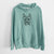 Bare Bo the American Akita - Unisex Pigment Dyed Hoodie