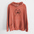 Bare Bodi the Vizsla - Unisex Pigment Dyed Hoodie