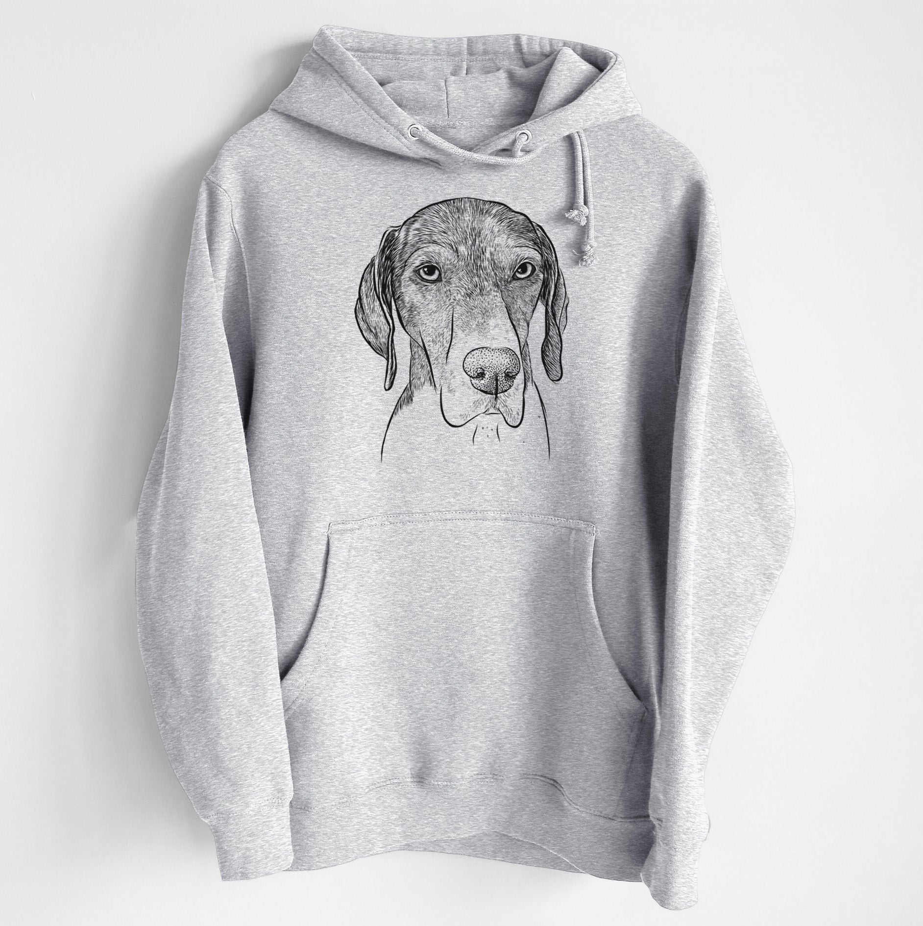 Bohdi the German Shorthaired Pointer- Heavyweight Fleece Hoodie