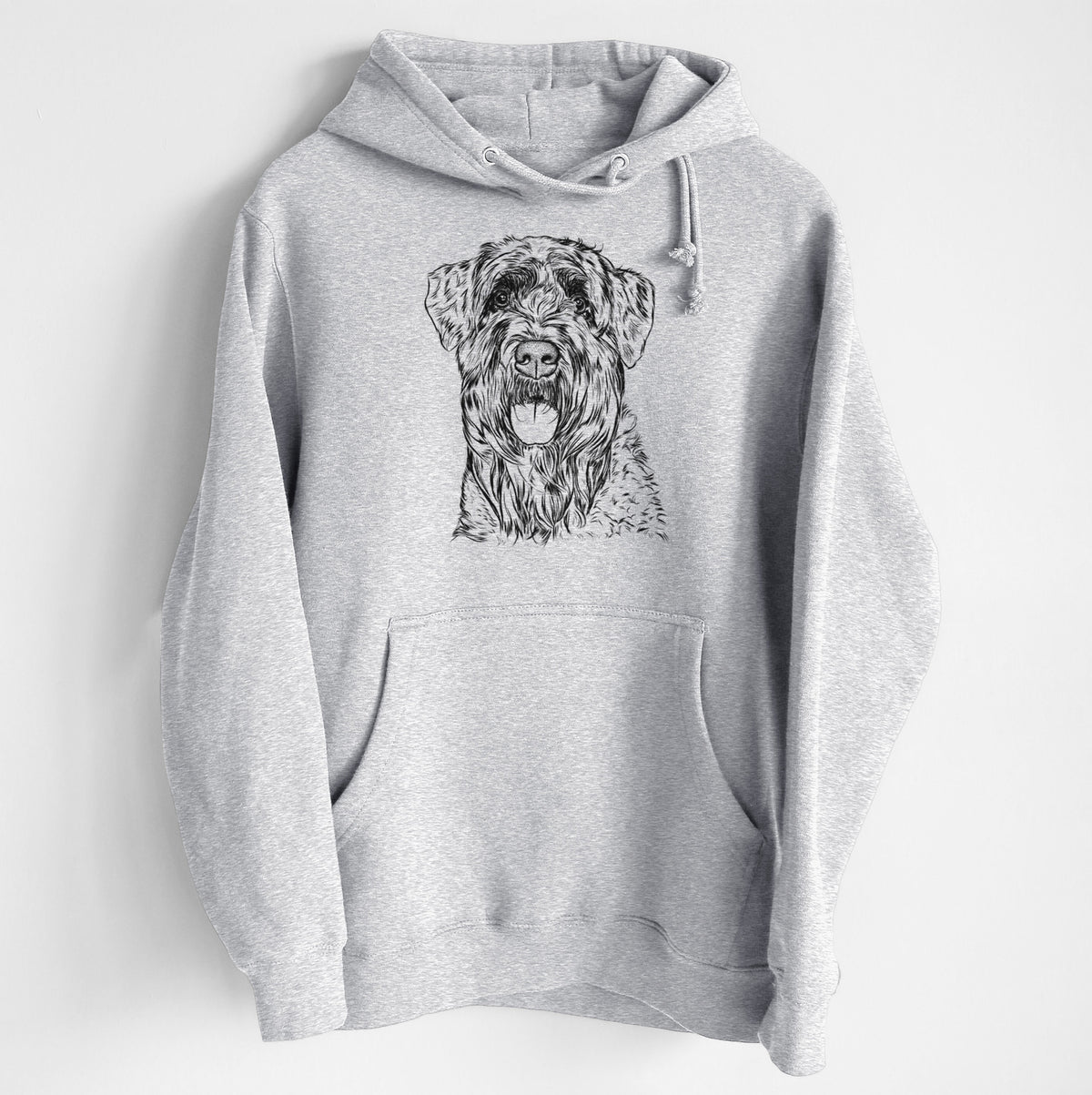 Bonnie the Bouvier Des Flandres- Heavyweight Fleece Hoodie