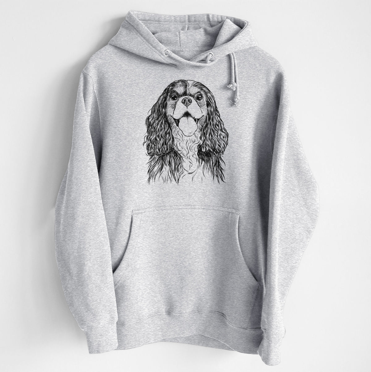 Brandy the Cavalier King Charles Spaniel- Heavyweight Fleece Hoodie