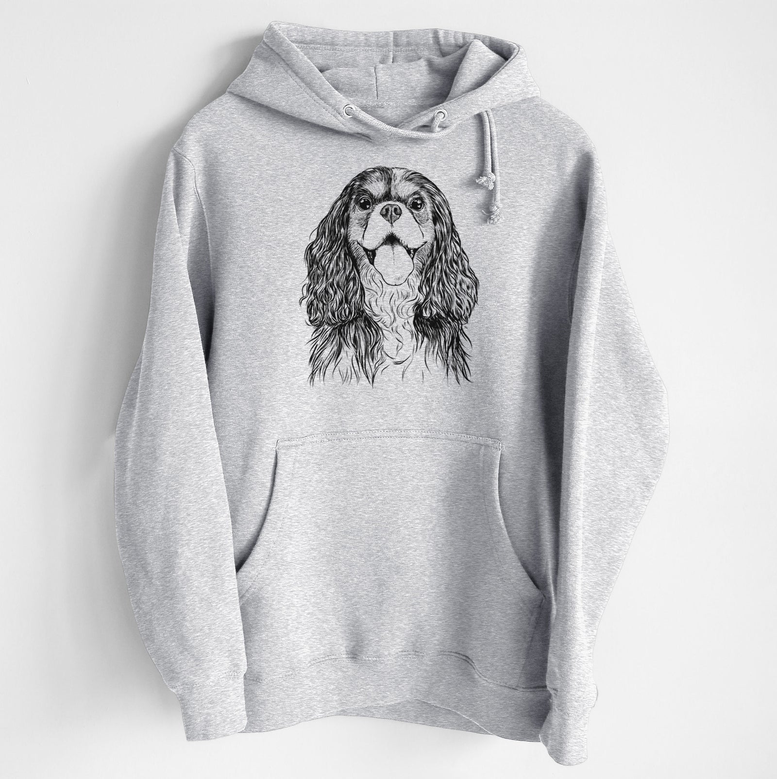 Brandy the Cavalier King Charles Spaniel- Heavyweight Fleece Hoodie