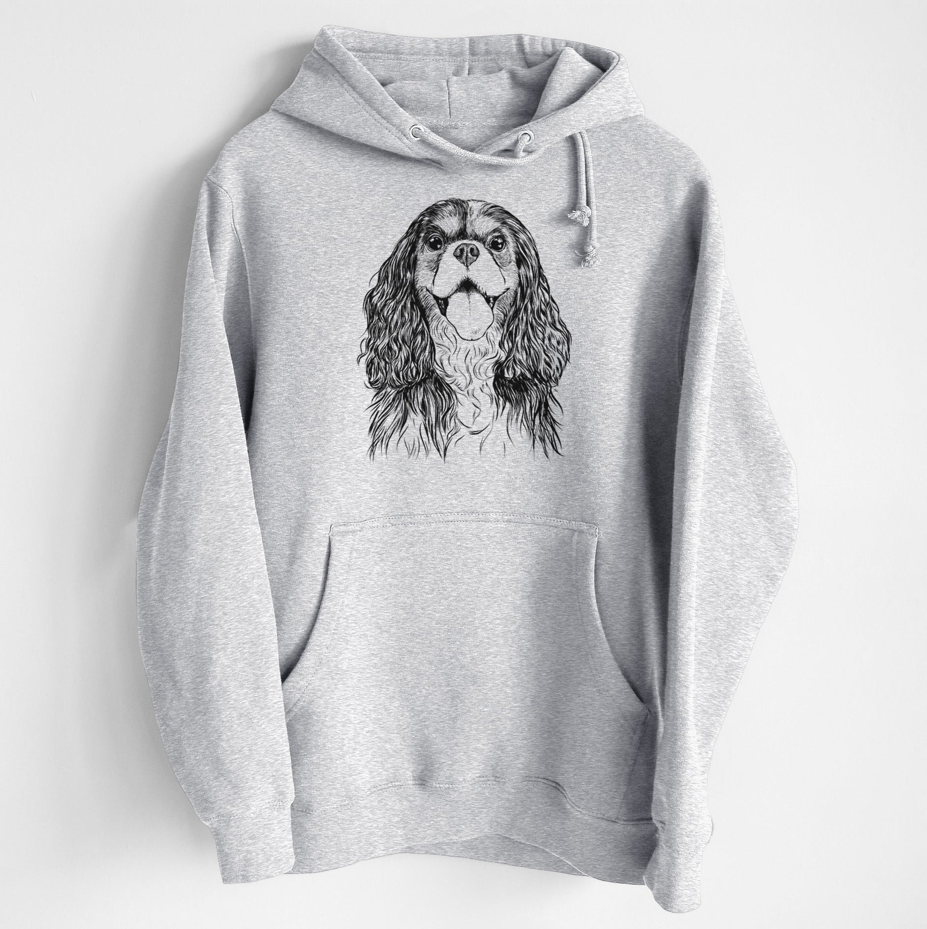 Brandy the Cavalier King Charles Spaniel- Heavyweight Fleece Hoodie