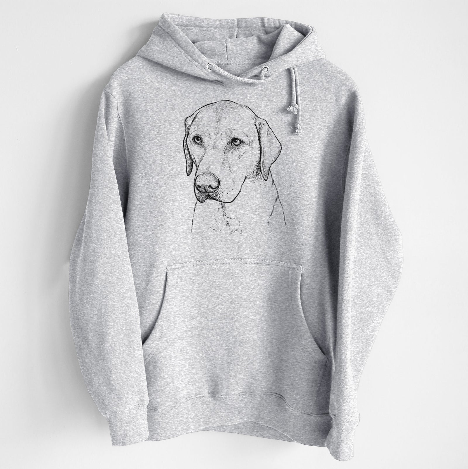 Braxton the Yellow Lab- Heavyweight Fleece Hoodie