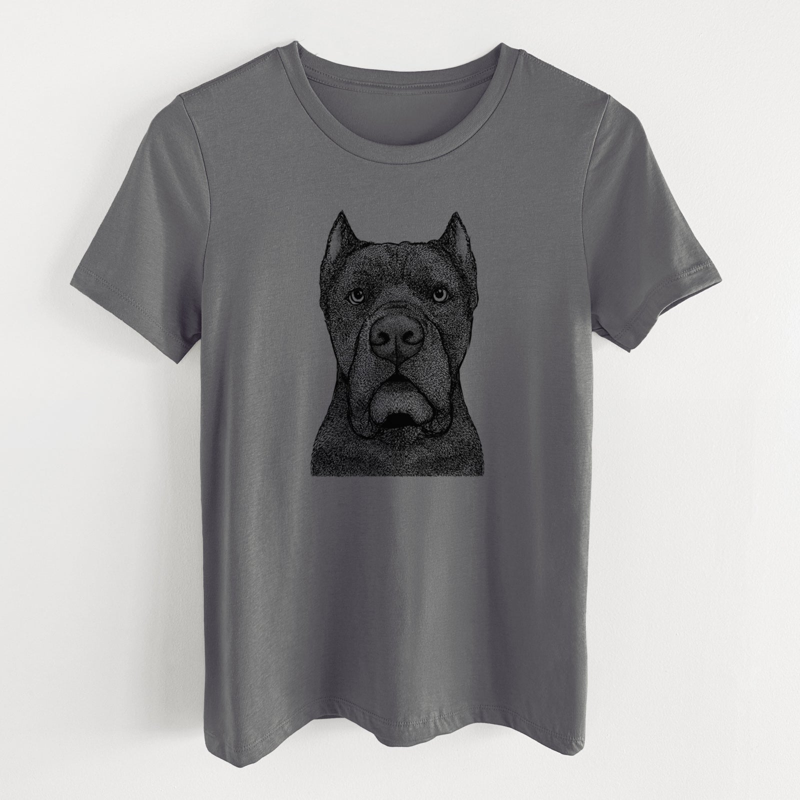 Bare Bruno the Cane Corso - Women's Lightweight Relaxed Fit 100% Cotton Crewneck