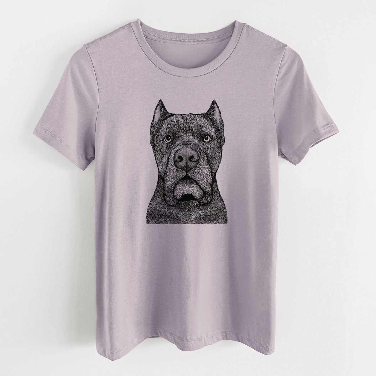 Bare Bruno the Cane Corso - Women's Lightweight Relaxed Fit 100% Cotton Crewneck