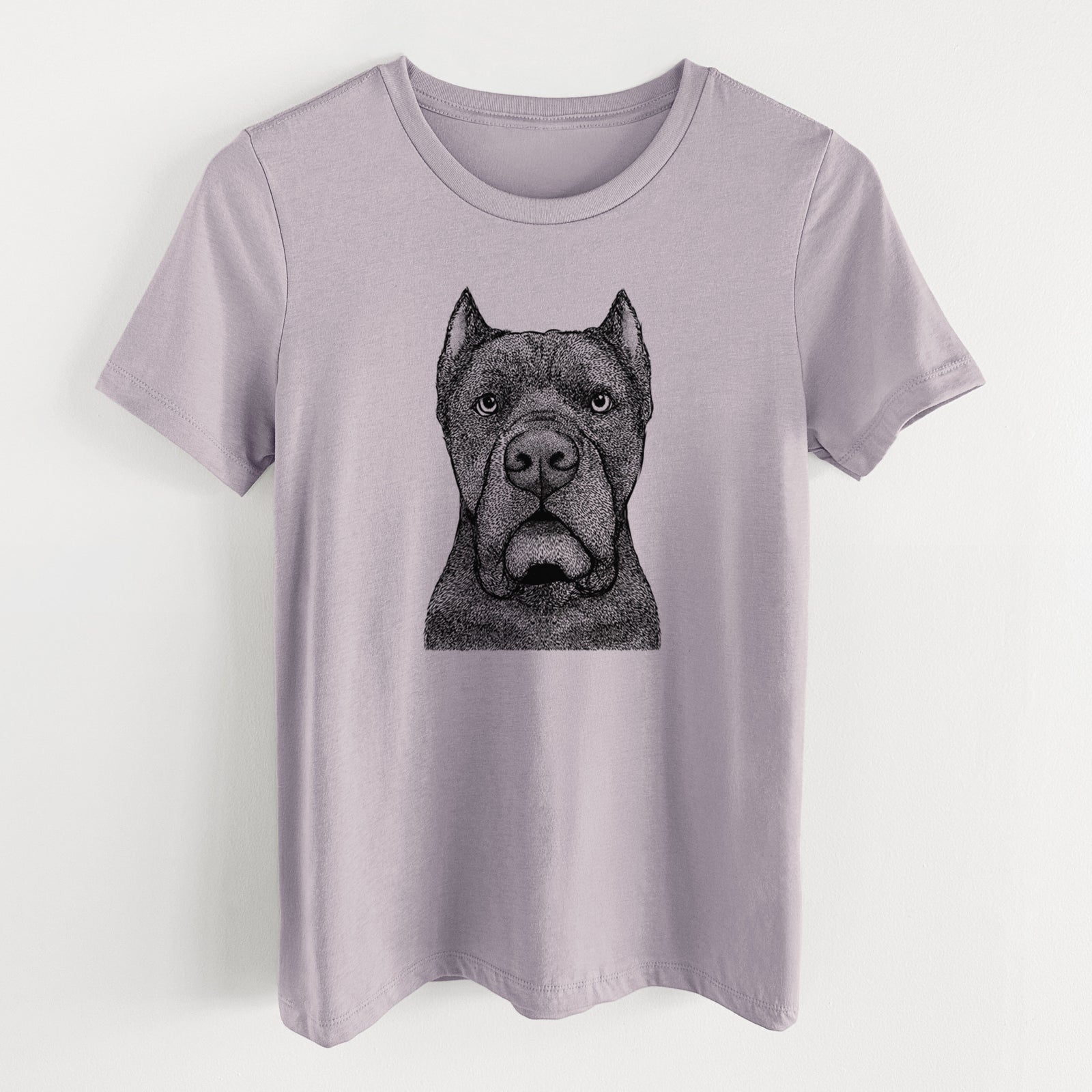 Bare Bruno the Cane Corso - Women's Lightweight Relaxed Fit 100% Cotton Crewneck